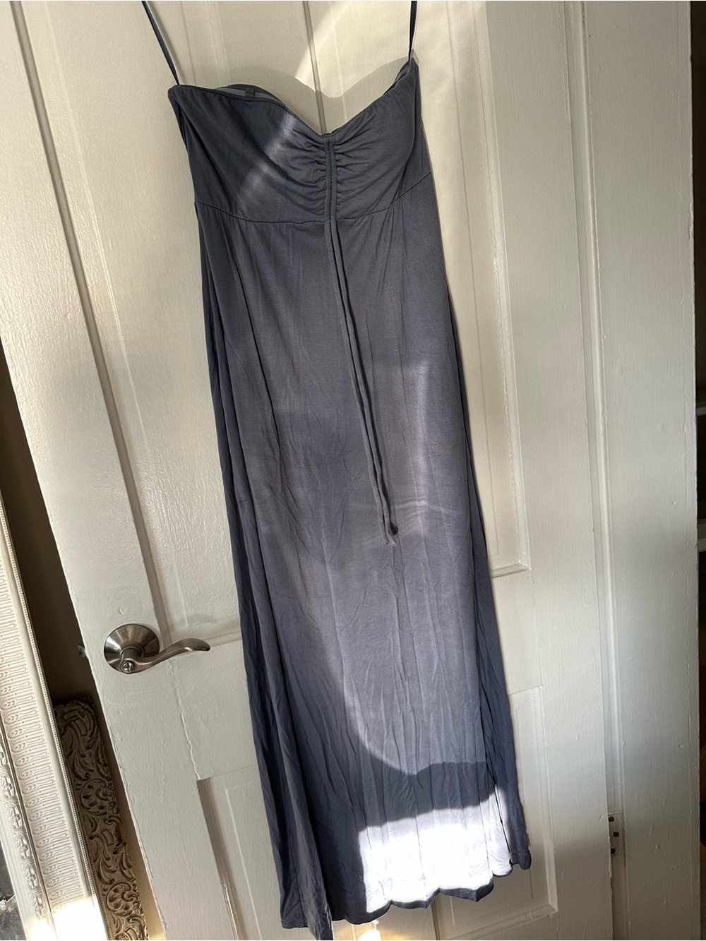 Soma Stone Strapless Maxi Dress with Thin Straps